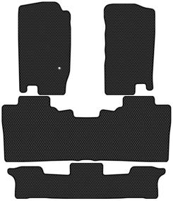 img 4 attached to Floor mats EVA Allmone for Ford Explorer III (U152) (2001 - 2005) +3 row, black, 4pcs. / Ford Explorer