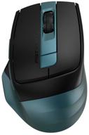 a4tech fstyler fb35c wireless mouse, midnight green logo