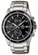 casio edifice efr-526d-1a quartz watch, chronograph, stopwatch, waterproof, illuminated hands, black logo