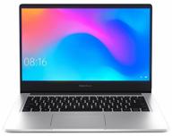 14" ноутбук xiaomi redmibook 14" enhanced edition 1920x1080, intel core i7 10510u 1.8 ггц, ram 8 гб, ddr4, ssd 512 гб, nvidia geforce mx250, dos, xma1901-da-dos, серебристый логотип