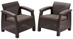 img 4 attached to Furniture set KETER Corfu Duo Set (2 armchairs)