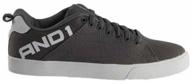 and1 mens sneakers shoes casual - gray us11 logo