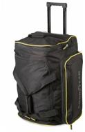 goodyear travel bag on wheels with retractable handle, black logo