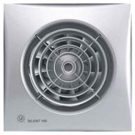 exhaust fan soler & palau silent-100 cz, silver 8 w logo