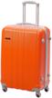 tevin suitcase, abs plastic, support legs on the side wall, 37 l, size s, 0010 logo