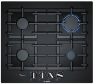 gas hob bosch ppp6a6b90, black logo