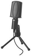 микрофон проводной ritmix rdm-125, разъем: mini jack 3.5 mm, черный логотип