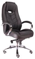 computer chair everprof drift m for executive, upholstery: genuine leather, color: black логотип