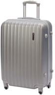 tevin case, abs plastic, support legs on the side wall, 37 l, size s, gray logo