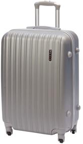 img 4 attached to TEVIN case, ABS plastic, support legs on the side wall, 37 l, size S, gray