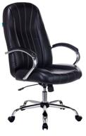bureaucrat computer chair t-898sl for executive, upholstery: imitation leather, color: black logo