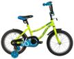novatrack neptune 16 (2020) kids bike green 10.5" (requires final assembly) logo