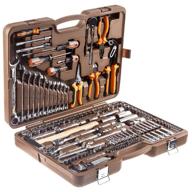 tool set ombra omt150s, 150 pcs, brown logo