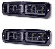 daytime running lights for cars, trucks, atvs, snowmobiles / size 155*41*40 mm / 20w /led / element / white color / 2 pcs. логотип