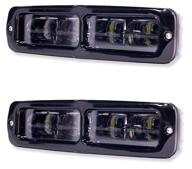 daytime running lights for cars, trucks, atvs, snowmobiles / size 155*41*40 mm / 20w /led / element / white color / 2 pcs. logo