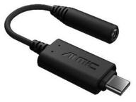 adapter/adapter asus usb type-c - mini jack 3.5 (90yh02l1-b2ua00), 0.14 m, black logo