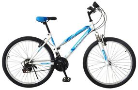 img 4 attached to Mountain bike (MTB) Top Gear Style 26 (ВН26431) white/blue 16" (requires final assembly)