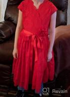 img 1 attached to Floral Lace Easter/Spring Dress For Little Girls In Sizes 2-14 By IGirlDress review by Ryan Lindstrom