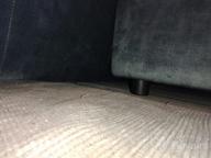 картинка 1 прикреплена к отзыву Роскошный бархатный тафтинговый диван середины века с низкой спинкой - 113 "W, правая сторона, L-образная форма, 2 предмета, секционный диван для гостиной, серый от Leslie Wallace