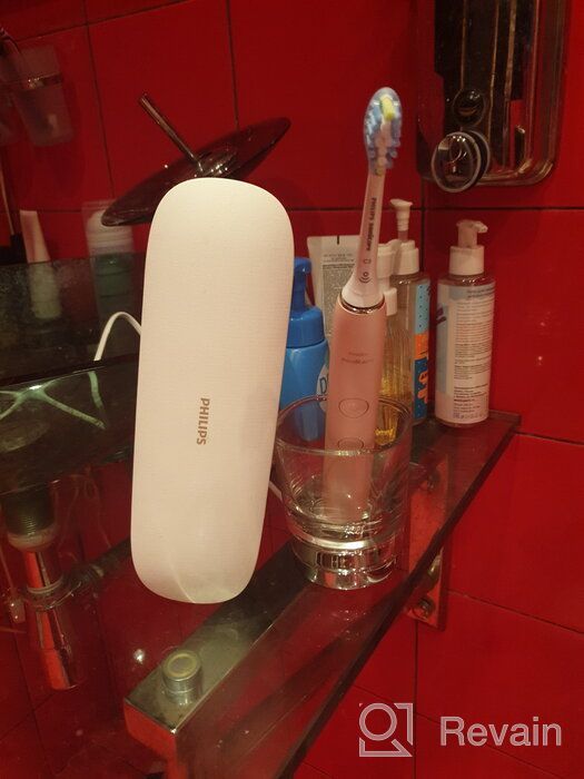 img 1 attached to Philips Sonicare DiamondClean 9000 HX9911 sonic toothbrush, pink review by Nguyn Thng Qun  (Chu ᠌