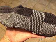 img 1 attached to Moisture-Wicking Copper Ankle Crew Socks For Sport, Trekking, Hiking | Hissox Unisex Anti-Odor Cushion Socks review by Scott Holland