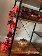 img 1 attached to Add A Touch Of Autumn With Lvydec'S 2 Pack Maple Leaf Fall Garlands - Perfect For Home Decor, Weddings, Parties And Thanksgiving review by Dan Cramer