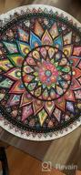 img 1 attached to Geometric Colorful Mandala Jigsaw Puzzle With 1000 Pieces And Vibrant Design By Bgraamiens review by Chris Hanson