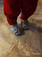 img 1 attached to Cute Cartoon Sneaker Toddler Boys' Slippers: Comfy and Stylish Footwear! review by Rashid Vaquera