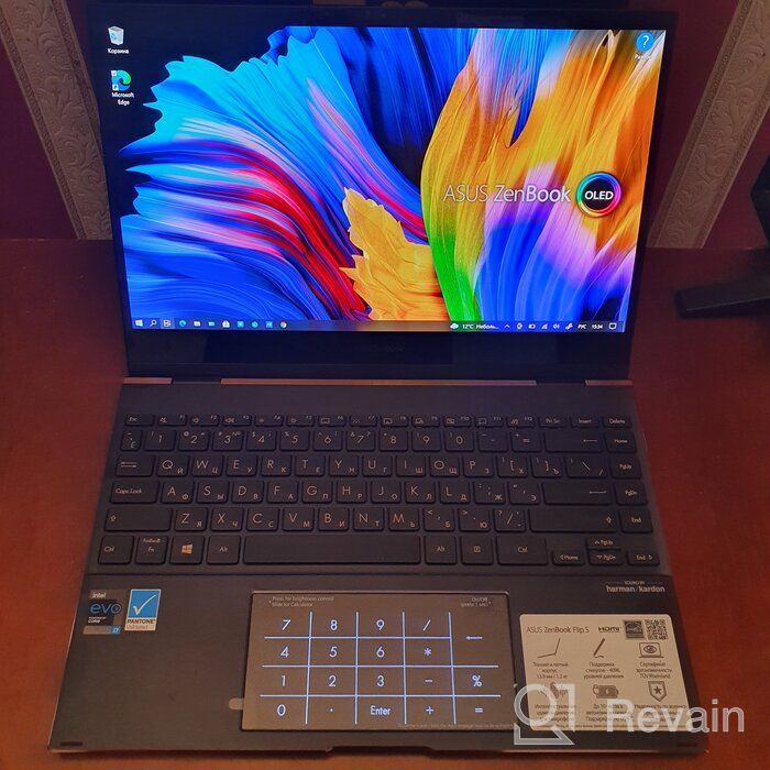 img 1 attached to 13.3" ASUS Zenbook Flip S OLED UX371EA-HL152T 3840x2160 notebook, Intel Core i5 1135G7 2.4 GHz, RAM 8 GB, SSD 512 GB, Intel Iris Xe Home Graphics, Windows 10, 90NBR0800G, black review by Asahi Sato ᠌
