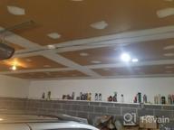 img 1 attached to 2-Pack GHUSTAR LED Garage Light 60W - 6000LM 6500K Deformable Ceiling Lights, Adjustable Multi-Position Panels & More! review by Doug Ellingson