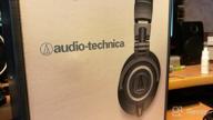 img 1 attached to Black Audio-Technica ATH-M50X Professional Grade Studio Monitor Headphones with Detachable Cable - Critically Acclaimed review by Jihu Gim ᠌