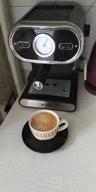 img 2 attached to Rozhkovy coffee maker Kitfort KT-702, black review by Felicja Warno ᠌