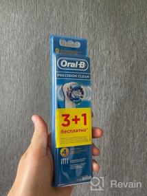img 5 attached to Оригинальные насадки Oral-B Genuine Precision Clean Replacement - белая зубная щетка 🦷 для глубокой и точной чистки, 4 штуки в упаковке