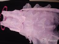 img 1 attached to Kids Lace Ruffle Party Dresses - NNJXD Girl Dress Ideal For Weddings review by Jeannie Story