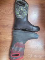 img 1 attached to BOGS Unisex-Child York Boys and Girls Waterproof Winter Rain Boot: Insulated Rubber & Neoprene review by Robert Weeks