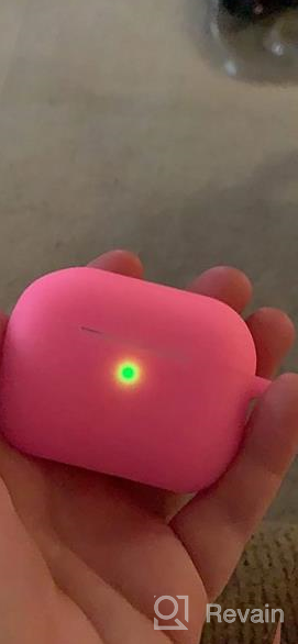 img 1 attached to Protect Your AirPods Pro With Hamile'S Shockproof Silicone Case - Pastel Pink, Compatible With 2019 Apple Charging Case And Keychain Included review by Andrew Amzallag