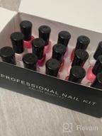 img 1 attached to 15-Piece Set Of Non-Toxic Morovan Quick-Dry Nail Polish In Trendy Pink Shades For DIY Nail Art Manicure At Home Or Salon review by Jason Hood