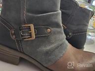 img 1 attached to Women'S Ankle Boots By GLOBALWIN - Low Heel Booties For Women! review by Timothy Bobbert