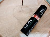img 1 attached to 💄 NYX Suede Matte Lipstick - Clinger 12 Shade review by Agata Warda ᠌