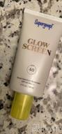 img 1 attached to Supergoop! Glowscreen Primer + Broad Spectrum Sunscreen - Protects Against Blue Light, Hydrates With Hyaluronic Acid, Vitamin B5 & Niacinamide, SPF 40 PA+++ - Instantly Adds Radiance, 1.7 Fl Oz review by Maurice Rivera