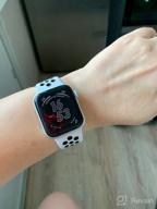 img 1 attached to Apple Watch Series 6 (44mm) GPS + Cellular - (Product) RED Aluminum Case with (Product) RED Sport Band review by Eric Shaun ᠌
