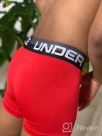 img 1 attached to Under Armour Performance Briefs Graphite review by Brandon Daughenbaugh