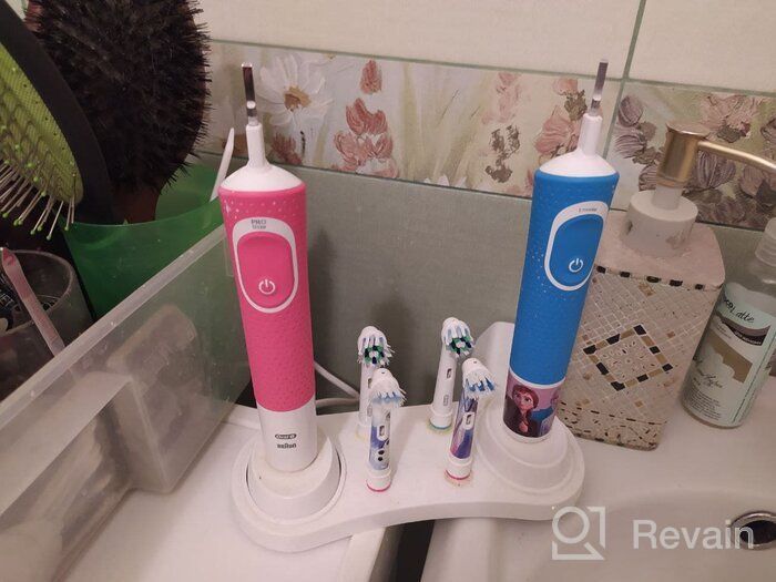 img 1 attached to Oral-B Vitality Kids Frozen D100.413.2K review by Agata Kleczaj ᠌