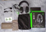 img 1 attached to Computer headset Razer BlackShark V2 with USB Sound Card, black review by Kiyoshi Goro ᠌