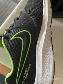 img 6 attached to 👟 Стильные детские кроссовки Nike Metallic Silver Volt для мальчиков-модастилей