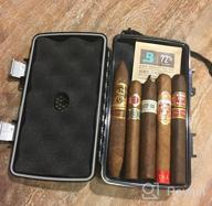 img 1 attached to Xikar 210Xi: The Ultimate Black Cigar Travel Carrying Case With Watertight And Crushproof Protection For 10 Cigars And Humidification review by Aaron Wilson