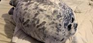 img 1 attached to ETAOLINE X-Large Chubby Blob Seal Pillow: Adorable Plush Toy For All Ages review by Vladimir Castillo