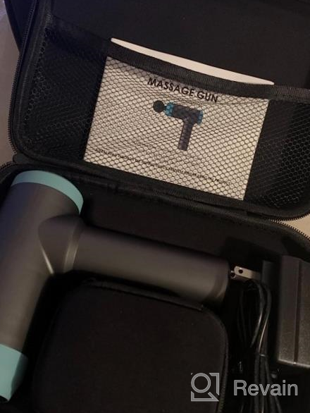 img 1 attached to Maximize Your Athletic Performance With A Handheld Muscle Massage Gun - Deep Tissue, Percussive Massager For Neck, Back, And More review by Sara Cassidy