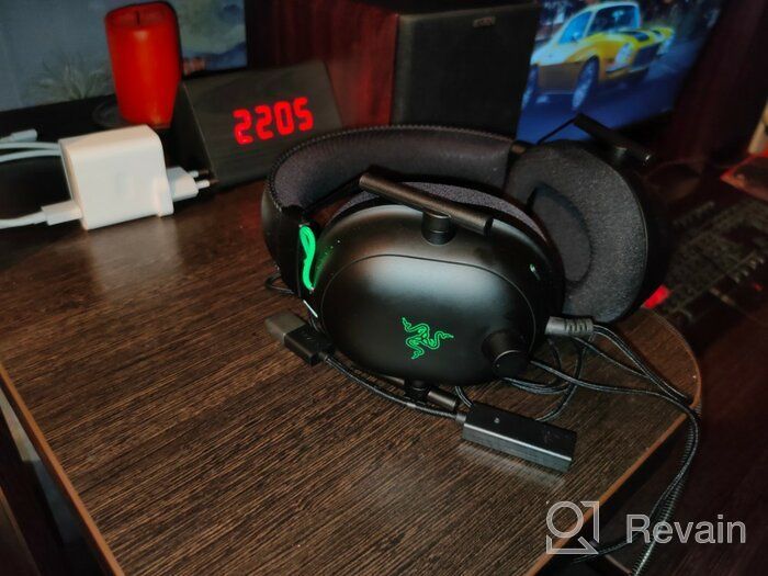 img 3 attached to Computer headset Razer BlackShark V2 with USB Sound Card, black review by Vinay Verma ᠌