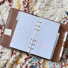 img 5 attached to 2023 Monthly Planner Refill, Two Page Per Month, January 2023 - December 2023, 3-3/4" X 6-3/4", Personal/Compact/Size 3